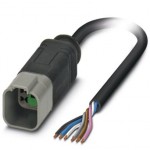 Кабель для датчика / исполнительного элемента - SAC-6P-DTMS/ 3,0-PUR - 1415031