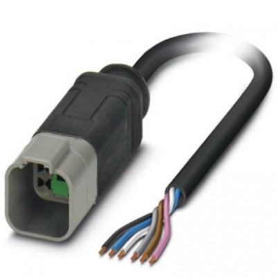 Кабель для датчика / исполнительного элемента - SAC-6P-DTMS/ 5,0-PUR - 1415032