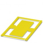 Пластиковая табличка - UC-PMP (90X38) YE CUS - 0831049