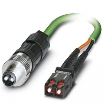 Соединительный оптоволоконный кабель - FOC-HCS-GI-1005/M12-C/SCRJ/5 - 1416651