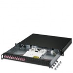 Кабельная коробка - FOC-SB-FR19:1U-LCD12-OM4 BK - 1418817