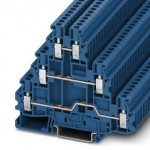 Многоярусный клеммный модуль - UT 2,5-3L BU - 3002389