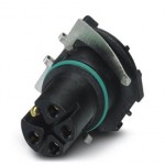 Встраиваемые разъемы - SACC-CI-M12FSK-4PE-L180 THR R - 1420831