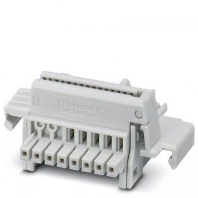 Шинные соединители на DIN-рейку - TBUS8-18,8-PPPPPPSS-7035 - 2202403