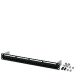 Распределительная панель - CUC-PP-FR19:1U-I-EMPTY:24 BK - 1422979