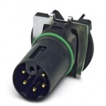 Встраиваемые разъемы - SACC-CI-M12MSM-5PE-L180 THR R - 1420832