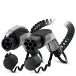 Зарядный кабель AC - EV-TAG3PC-1AC20A-4,0M2,5EHBK01 - 1628025