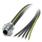 Встраиваемые разъемы - SACC-E-M12MSK-4PE-M16XL/0,2 - 1415291