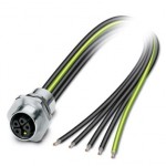 Встраиваемые разъемы - SACC-E-M12FSK-4PE-M16XL/0,2 - 1415292