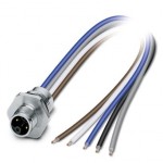 Встраиваемые разъемы - SACC-E-M12MSL-4FE-M16XL/0,2 - 1415295