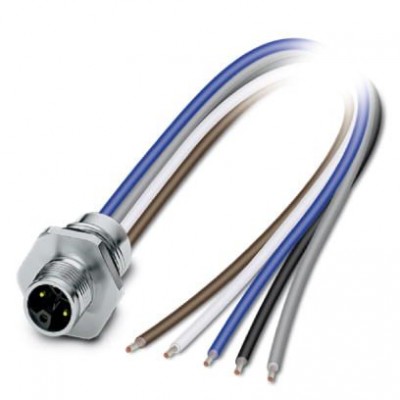 Встраиваемые разъемы - SACC-E-M12MSL-4FE-M16XL/0,2 - 1415295