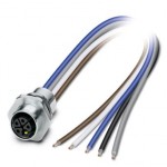 Встраиваемые разъемы - SACC-E-M12FSL-4FE-M16XL/0,2 - 1415296