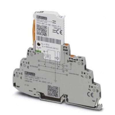 Устройство защиты от перенапряжений - TTC-6P-3-HF-M-12DC-UT-I - 2906744