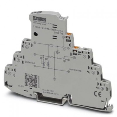 Устройство защиты от перенапряжений - TTC-6-2X1-M-24DC-UT-I - 2906716