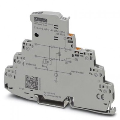 Устройство защиты от перенапряжений - TTC-6-3-HF-F-M-24DC-UT-I - 2906770