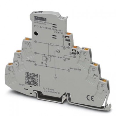 Устройство защиты от перенапряжений - TTC-6-3-HF-M-12DC-PT-I - 2906732
