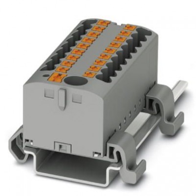 Распределительный блок - PTFIX 6/12X2,5-NS35A BK - 3273234