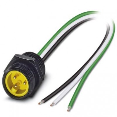 Встраиваемые разъемы - SACC-E-MINM-3CON-NPT12-U20/1,0 - 1417769