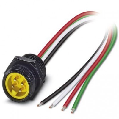 Встраиваемые разъемы - SACC-E-MINM-4CON-NPT12-U20/1,0 - 1417770