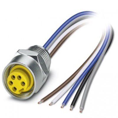 Встраиваемые разъемы - SACC-E-MINF-5CON-NPT12-547/1,0 - 1420950