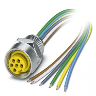 Встраиваемые разъемы - SACC-E-MINF-6CON-NPT12-547/1,0 - 1420951