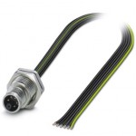 Встраиваемые разъемы - SACC-DSI-M12MSM-5PE-M16XL/0,2 - 1415302