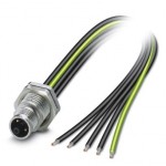 Встраиваемые разъемы - SACC-DSI-M12MSK-4PE-M16XL/0,2 - 1415293