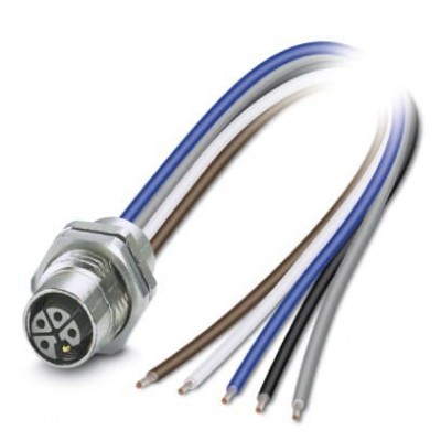Встраиваемые разъемы - SACC-DSI-M12FSL4FEM16/0,2GR-1, - 1425630