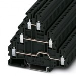 Многоярусный клеммный модуль - UT 2,5-3L BK - 1007631