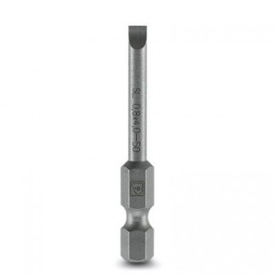 Наконечник для отвертки - SF-BIT-SL 0,8X4,0-50 - 1212571