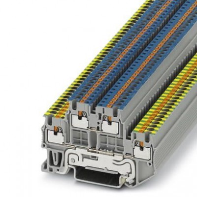Двухъярусная заземляющая клемма - PTTB 1,5/S-PE/N - 3208566