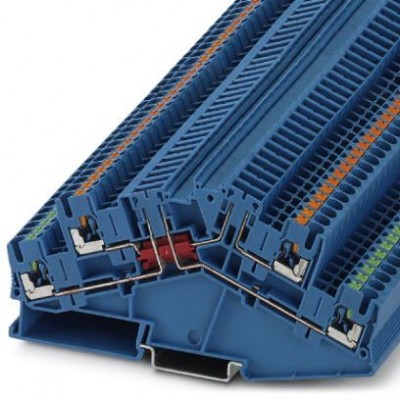 Клемма с размыкателем - PTTBS 2,5-2TGB BU - 3210403