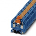 Клеммы с ножевыми размыкателями - MTK-P/P MIT SPERRE BU - 3104123