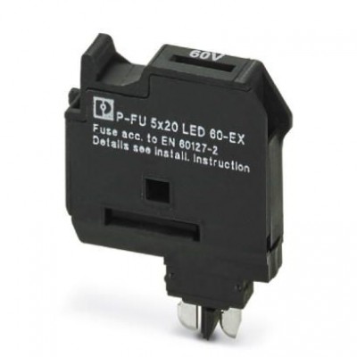 Штекерный держатель предохранителя - P-FU 5X20 LED 60-EX - 3036823