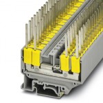 Проходные клеммы - UVKB 4-FS/FS(2,8)TP(2,4)1234/L - 1953541