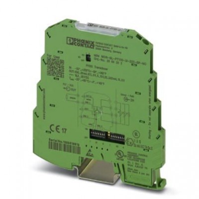 Измерительный преобразователь температуры - MINI MCR-SL-PT100-UI-200-SP-NC - 2864202
