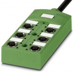 Коробка датчика и исполнительного элемента - SACB-6/ 6-L- 5,0PUR SCO - 1517123
