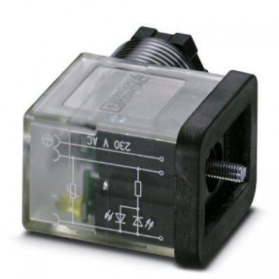 Штекерный модуль для электромагнитного клапана - SACC-VB-3CON-M16/BI-1L-SV 230V - 1452259