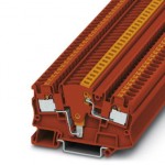 Измерительная клемма с ползунковым размыкателем - PTME 4 RD - 3212143