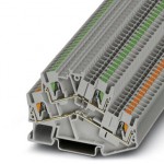 Двухъярусные клеммы - PTTBS 2,5/U-OG/O-GN - 3209609