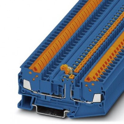 Клеммы с ножевыми размыкателями - QTC 2,5-MT BU - 3205226