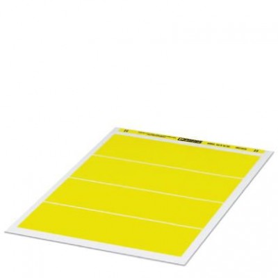 Этикетки в листах DIN-A4 - BMKL 64X16 YE - 0821810