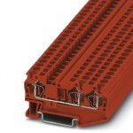 Проходные клеммы - ST 4-TWIN RD - 3037371