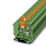 Клеммы с ножевыми размыкателями - UK 5-MTK-P/P GN - 3057115