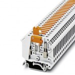 Клеммы с ножевыми размыкателями - UK 5-MTK-P/P WH - 3056022