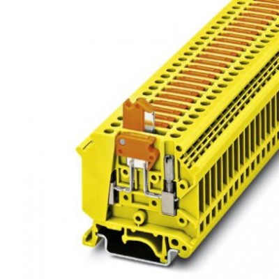 Клеммы с ножевыми размыкателями - UK 5-MTK-P/P YE - 3048551