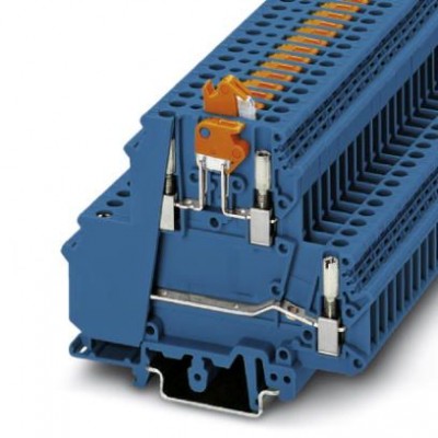 Клеммы с ножевыми размыкателями - UKK 5-MTK-P/P BU - 0711593