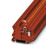 Клеммы с ножевыми размыкателями - UT 4-MT RD - 3046279