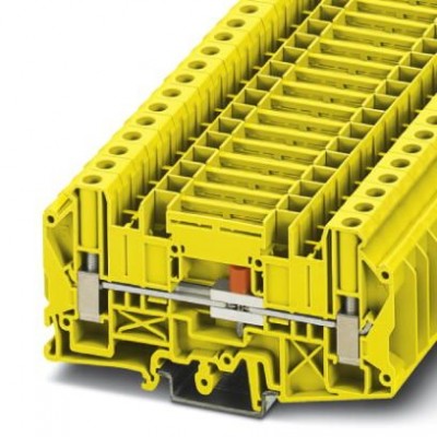 Клемма с размыкателем - UT 6-T/SP YE - 3072819