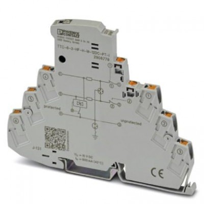 Устройство защиты от перенапряжений - TTC-6-3-HF-F-M-12DC-PT-I - 2906778